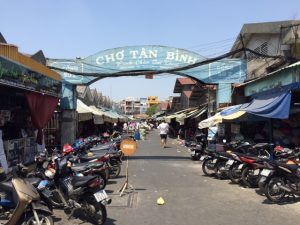 Tan Binh fabric market